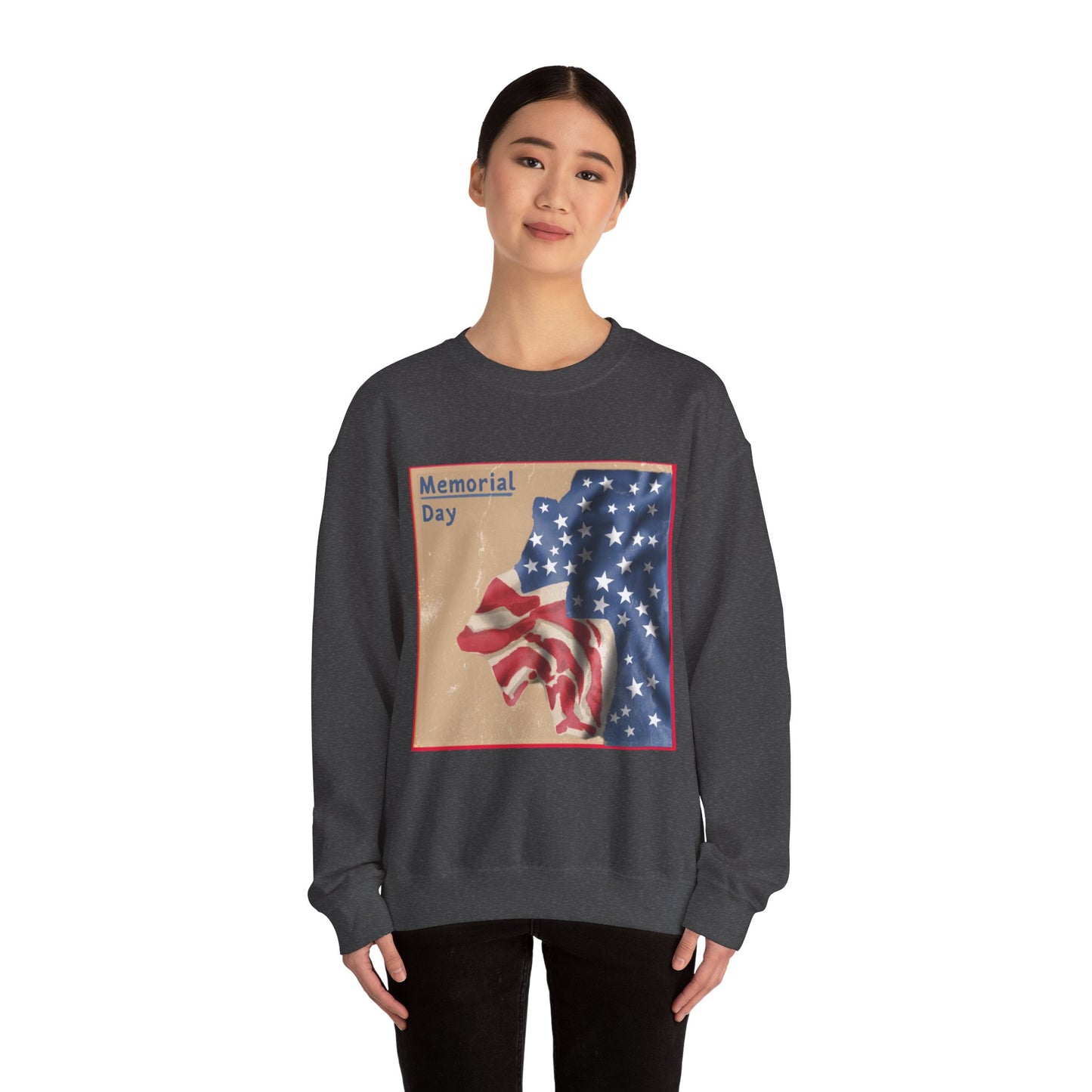 Unisex Heavy Blend™ Crewneck Sweatshirt - Memorial's Day