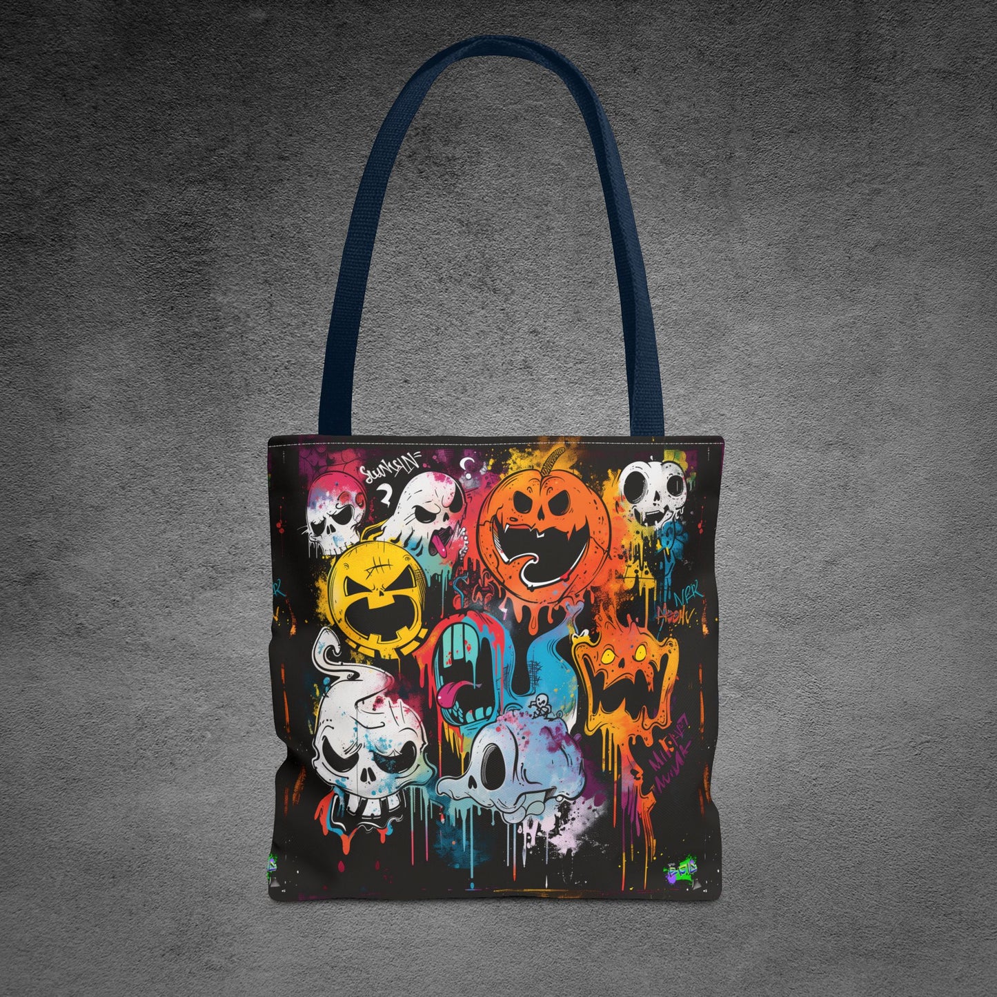 Tote Bag (AOP) - Laughing Pumpkin - Halloween 2024 - Epicdsgn