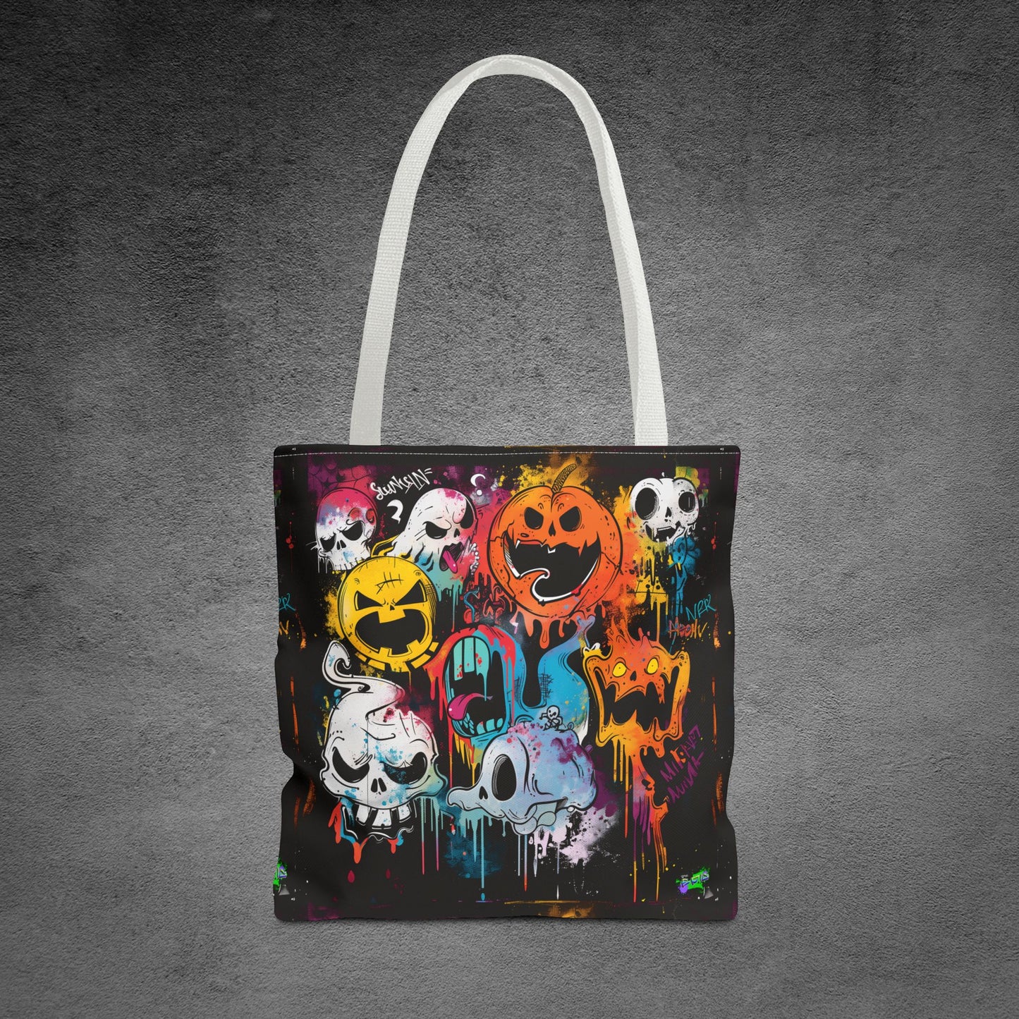 Tote Bag (AOP) - Laughing Pumpkin - Halloween 2024 - Epicdsgn