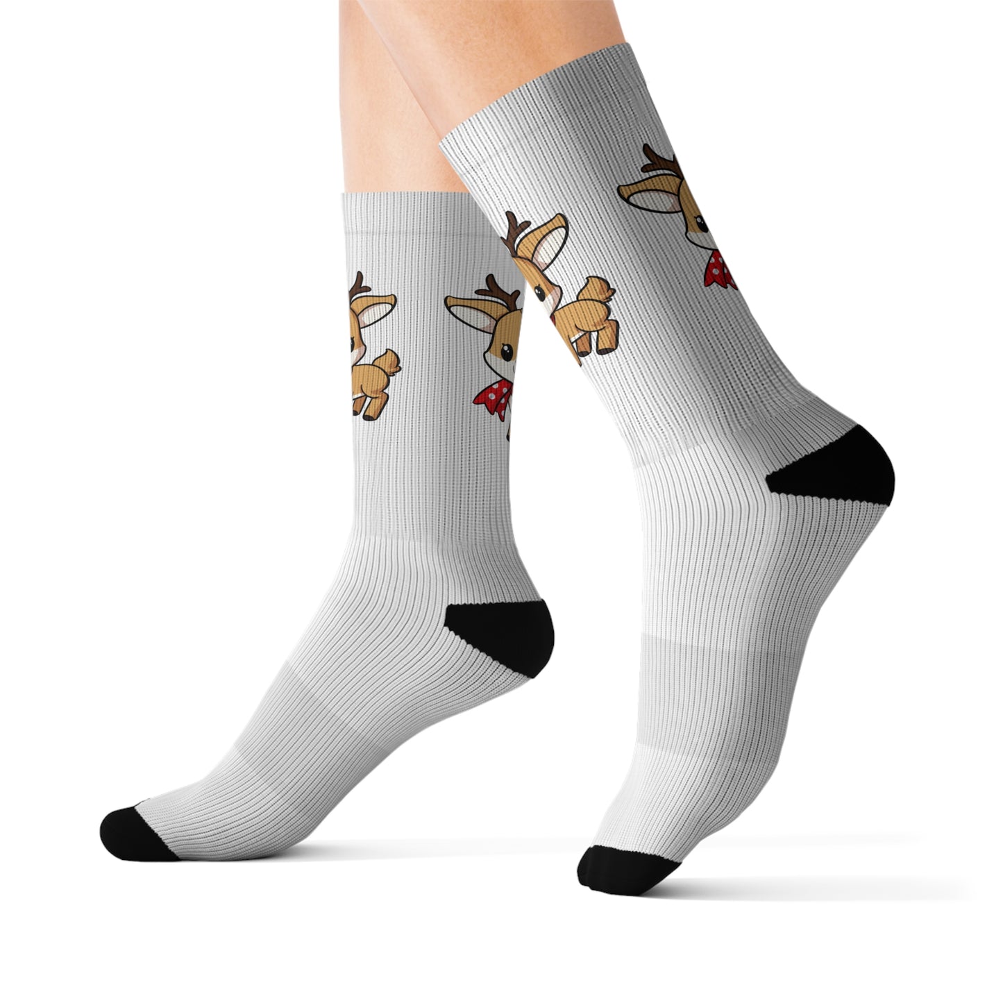 Sublimation Socks - X-mas Holiday - "Raindeer" Edition - epicdsgn