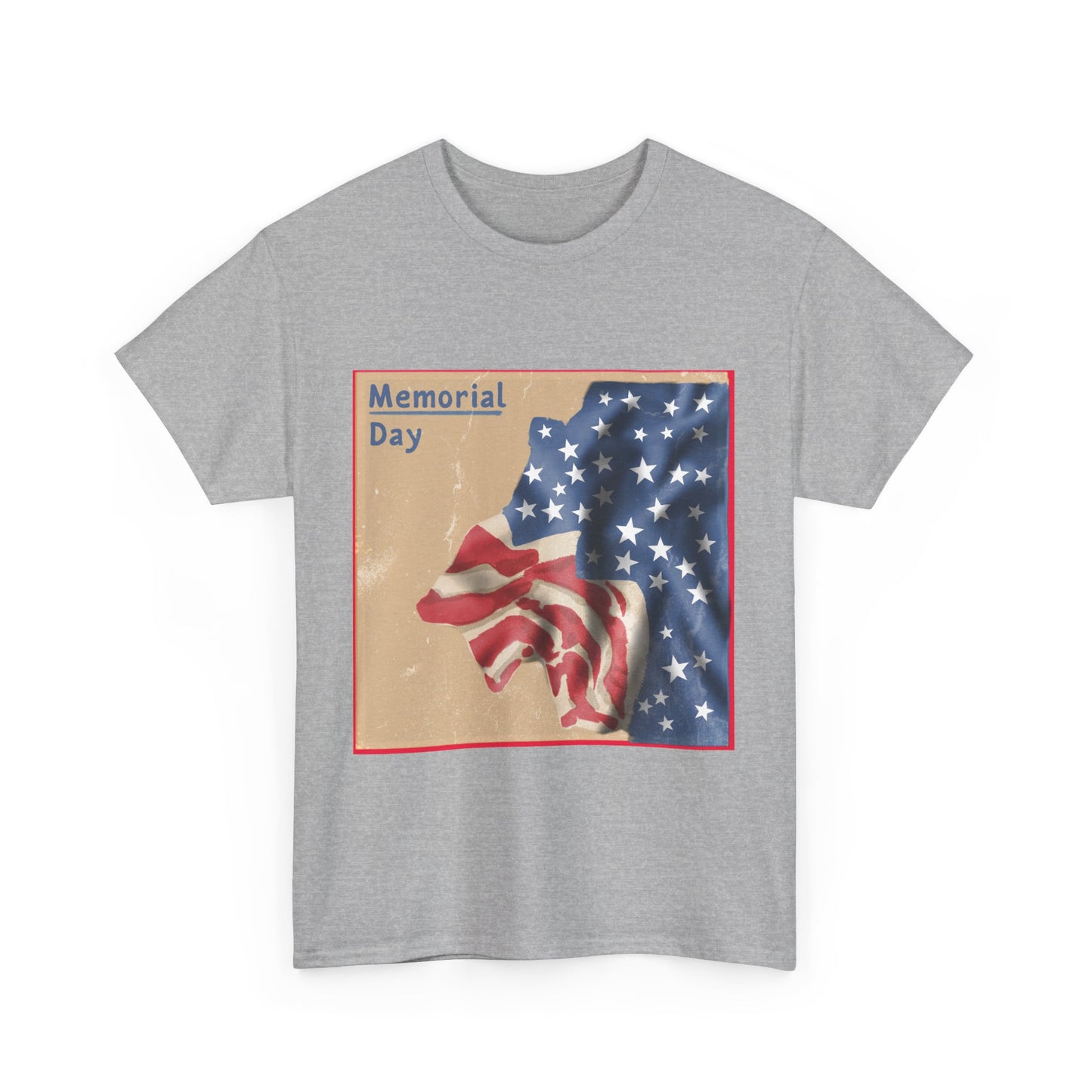 Unisex Heavy Cotton Tee - Memorial's Day