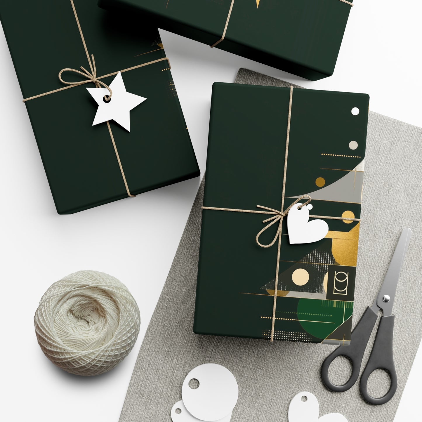 Gift Wrap Papers - Shapes of the Season - epicdsgn