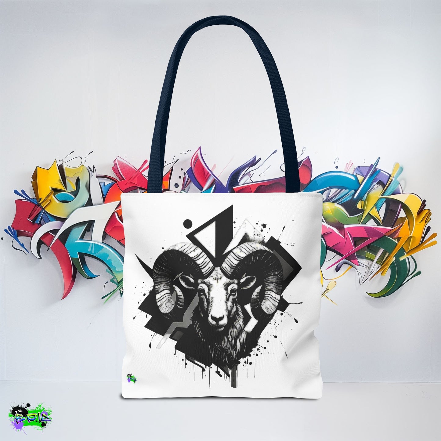 Zodiac Tote Bag, Aries Constellation Eco-Friendly Reusable Canvas Shopping Bag - Astrology Gift, Horoscope Handbag, Star Sign Market Tote,