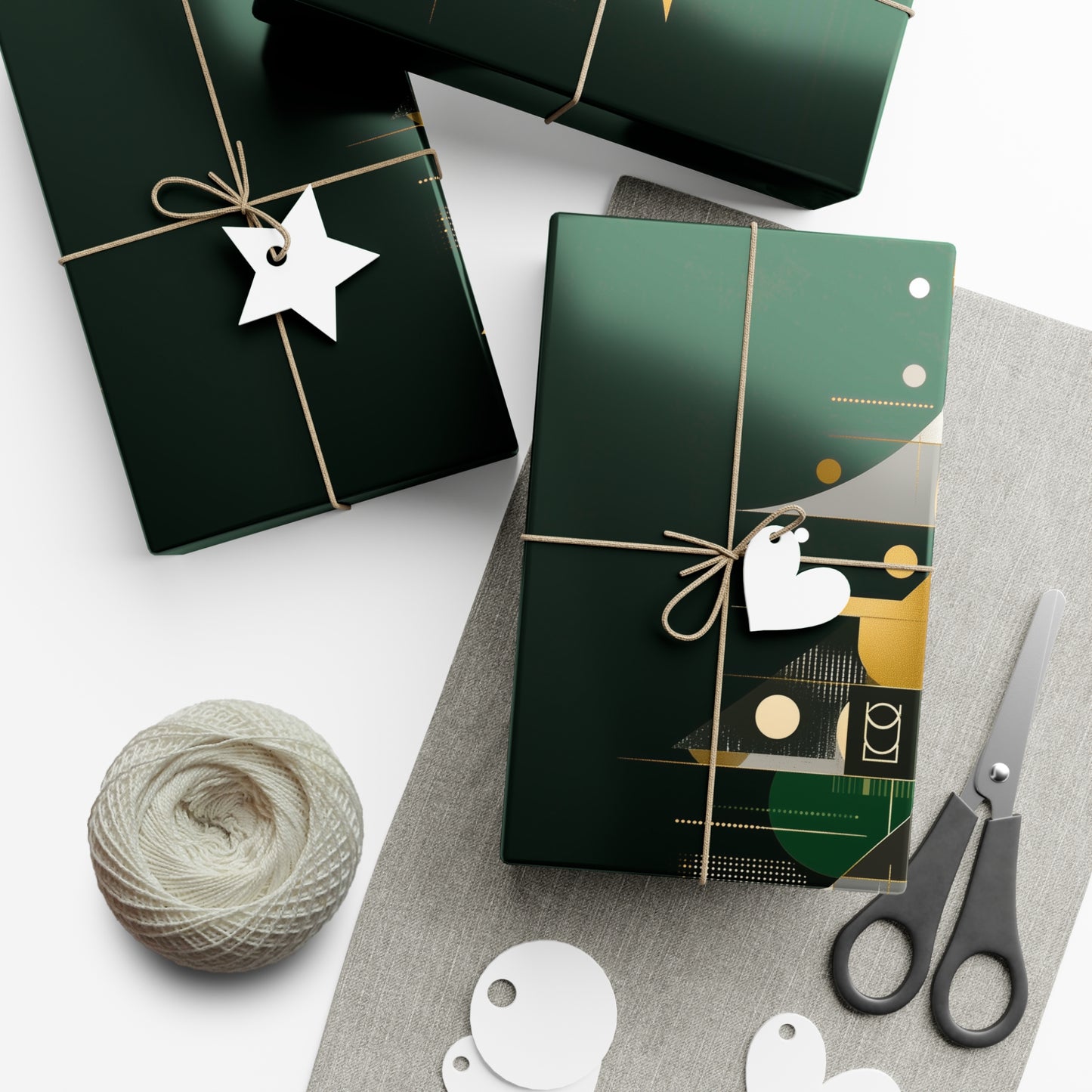 Gift Wrap Papers - Shapes of the Season - epicdsgn