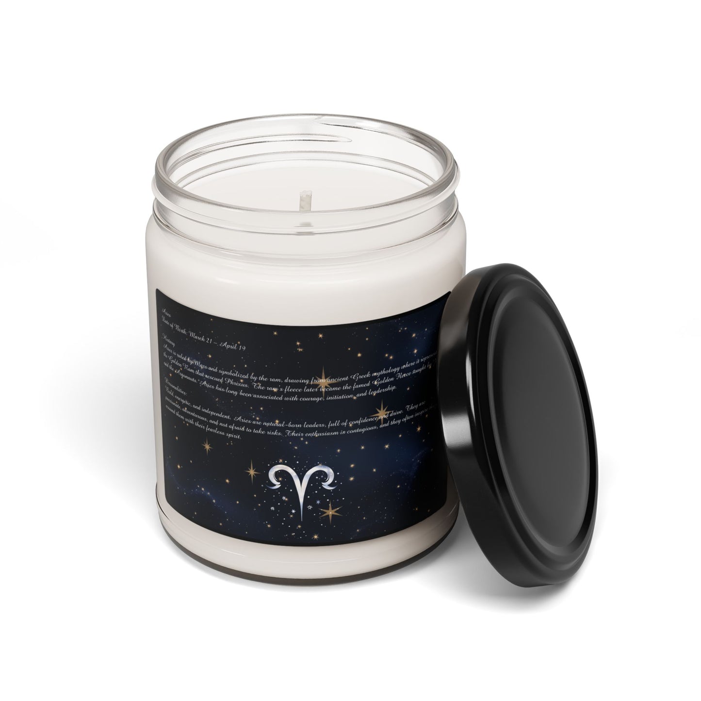 Aries Zodiac Candle