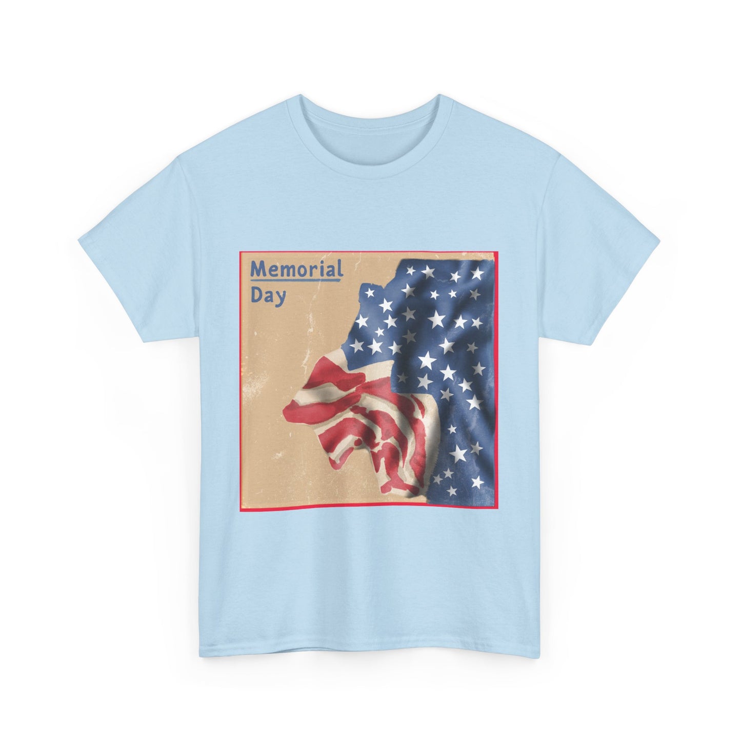 Unisex Heavy Cotton Tee - Memorial's Day